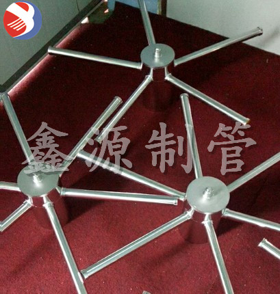 不銹鋼交叉進水裝置，不銹鋼布水器